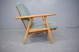 1955 Hans Wegner CIGAR armchair in light oak made by Getama