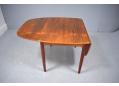 Rosewood drop leaf dining table | Danish design - view 5