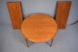 Vintage teak dining table with 2 extra leaves | Jorgen Linde - view 3