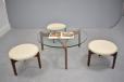 Vintage rosewood lounge table with Design from Denmark magazine