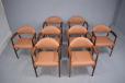 RARE set of 8 Kurt Olsen design carver chairs in rosewood produced 1963 by Slagelse Mobelfabrik