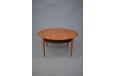 Solid teak round top coffee table model FD515 produced by France & son
