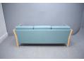 3 seat sofa made in Denmark with compact box frame.