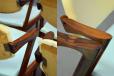 Vintage rosewood dining chairs model 42 designed by Kai Kristiansen for Schou Andersen