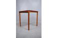 Vintage teak square top end table | E.W Bach - view 3