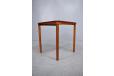 Vintage teak square top end table | E.W Bach - view 3