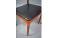 Chr. Linneberg makers mark present on the underside of the chair seat.