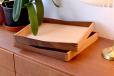 Vintage teak pull out drawer for modular shelving systems