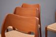 Niels Moller model 71 teak dining chairs | set of 8 - view 6