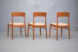 Vintage teak dining chair produced 1960s by Korup Stolefabrik
