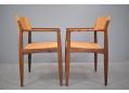 Danish 1960s carver chairs by H W Klein for Bramin.