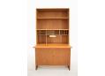 RY mobelfabrik wall unit produced 1954 in mix of teak and oak. Hans Wegner design