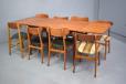 Vintage pairs of dining chairs produced by Danish Mobelfabrik