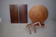 Skovby mobelfabrik round pedestal dining table in rosewood - view 10