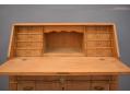 Solid oak bureau with writing desk & secret compartment - view 5