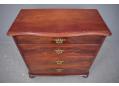 Antique chest of 4 drawers made in Denmark in mahogany