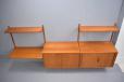Modular teak 3-bay FM System by Kai Kristiansen - view 5