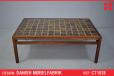 Vintage rosewood coffee table with tiled top | Danish Mobelfabrik - view 1