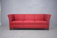 Cabinetmaker's classic box frame 3 seat sofa for sale