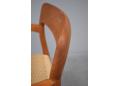 Comfortable and supportive arms in solid teak