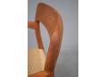 Comfortable and supportive arms in solid teak