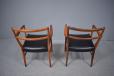 Bernhard pedersen & son produced vintage armchairs in rosewood from 1965