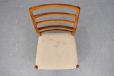 Midcentury design set of 10 rosewood frame dining chairs model 82 designed by Niels O Moller