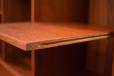 Each shelf is enturly solid teak and can bee moved to suit your needs.