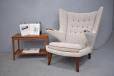 Vintage teak Papa Bear chair model AP19 designed by Hans Wegner - view 11