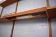 1953 Prebend Sorensen design 3 bay teak shelving system