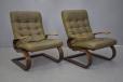 Danish Mobelfabrik production high back armchair in beech