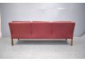 Classic low back box frame 3 seat settee for sale