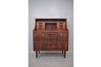 Vintage rosewood vanity unit with hidden mirror | SKAGEN - view 4