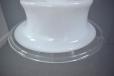 Michael Bang pendant in white glas sproduced by Holmegaard