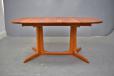 Model 157 Solid teak dining table by Gudme Mobelfabrik - view 3