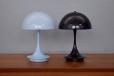 Verner Panton design Panthella 160 V2 portable table lamp | Opaque Black - view 4