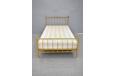 Large single bed with brass frame produced by Hastens, Sweden - view 3