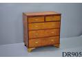 Victorian campaign chest | 5 drawers