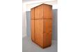 Spacious 3-door wardrobe in vintage teak - view 10