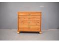 Storage chest made in Denmark with 4 locking drawers.