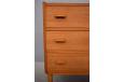 Teak and oak chest of 3 drawers designed in 1956 by Carl Aage Skov