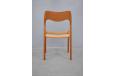 Niels Moller design model 71 dining chairs in teak | Set of 4 - view 8
