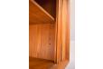 vintage Bernhard Pedersen & Son sideboard model 156 in vintage teak with sliding doors