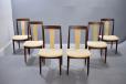 Frem Rojle produced rosewood dining-chairs designed by Hans Olsen