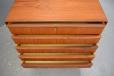 Chest of 5 drawers in vintage teak | Danish Mobelfabrik - view 9