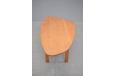 Asymmetric 1950s design solid oak coffee table - view 6