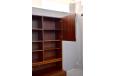 2 Section vintage rosewood cabinet made by Danish Mobelfabrik