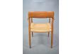 Vintage oak frame model 56 armchair designed in 1954 by Niels Moller