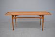 Vintage teak coffee table design by Tove and Edvard Kind-Larsen - view 4