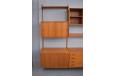 Midcentury Kai Kristiansen design FM system in vinatge teak for sale